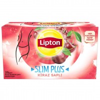 دمنوش لاغری لیپتون با طعم گیلاس 20 عددی  Lipton Kiraz Sapli