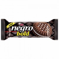 بیسکوئیت کاکائویی با مغز کرم کاکائویی 120 گرمی اتی نگرو  Eti Negro Bold
