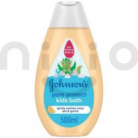 شامپو بدن کودک جانسون با خاصیت محافظت کامل 500 میلی لیتر Johnson&amp;#039;s Pure Protect Kids Bath