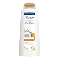 شامپو نرم کننده مو داو ضد ریزش حاوی نارگیل و زردچوبه 600 میلی لیتری Dove
