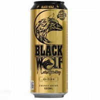 نوشیدنی انرژی زا بلک وولف گلد 500 میلی لیتر Black Wolf Gold