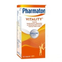 کپسول مولتی ویتامین فارماتون جنسینگ 30 عددی Pharmaton vitality