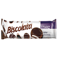 بیسکوییت با شکلات تلخ و با مغز کرم شکلاتی 88 گرم بیسکولاتا BISCOLATA