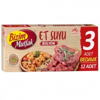 عصاره گوشت بیزیم موتفاک12 عددی Bizim Mutfak