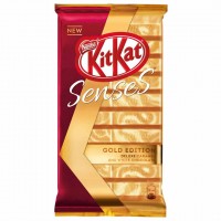 شکلات کیت کت سنسز لوکس گلد شکلات سفید و کارامل 112 گرمی Kitkat Deluxe Gold