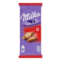 شکلات میلکا روسی با بیسکوییت ال یو 87 گرمی Milka LU