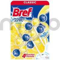 بوگیر و خوشبو کننده توپی توالت فرنگی برف با رایحه لیمو 8 تایی Bref Juicy Lemon