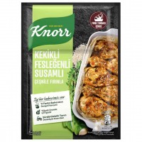 چاشنی ران مرغ کنور حاوی کنجد و آویشن و ریحان 29 گرم Kekikli Feslegenli Susamli Knorr