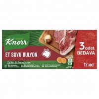 عصاره آب گوشت کنور 12 عددی Knorr Et Suyu Bulyon