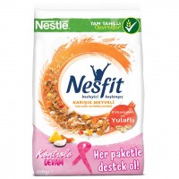 کورن فلکس رژیمی با طعم مخلوط میوه ها نسفیت نستله 400 گرم Nestle Nesfit