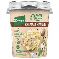 ماکارونی آماده خامه ای همراه قارچ کنور Knorr Kremali Mantarli Makarna