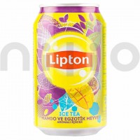 چای سرد با طعم انبه و میوه های استوایی لیپتون Lipton