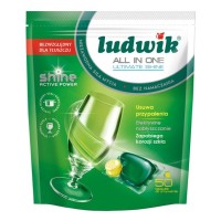 قرص ماشین ظرفشویی لودویک با رایحه لیمو 50 عددی Ludwik