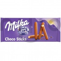 بیسکوییت میلکا شوکو استیکس چوب شکلاتی 110 گرم Milka Choco Sticks