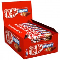 بسته 12 تایی ویفر شکلات کیت کت مدل چانکی Kitkat Chunky