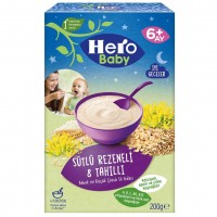 سرلاک شیر و رازیانه هیرو بیبی وزن 200 گرم Hero Baby