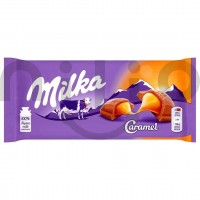 شکلات با مغر کارامل 100 گرمی میلکا Milka Caramel