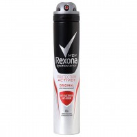 اسپری ضد تعریق مردانه رکسونا پروتکشن اکتیو Rexona Protection Active Original حجم ۲۰۰ میلی لیتر
