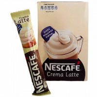 پودر قهوه فوری لاته نسکافه بسته 24 عددی Nescafe Crema Latte