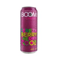 نوشیدنی انرژی زا بوم 450 میلی گاز دار آلبالویی Boom Cherry