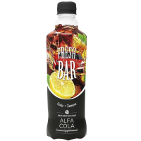 نوشیدنی کوکتل کولا و لیمو فرش بار480 میلی لیترfresh bar