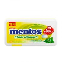 قرص خوشبو کننده دهان منتوس mentos با طعم لیمو نعنا 30 عددی