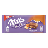 شکلات کارامل ترد بادام زمینی میلکا 90 گرم Milka