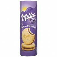بیسکوئیت کرم شکلات دار میلکا 260 گرم Milka Choco Creme