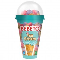 پاستیل ببتو مدل بستنی قیفی بسته 120 گرمی Bebeto
