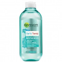 محلول آرایش پاک کن گارنیر مدل میسلر Micellar saf ve temiz