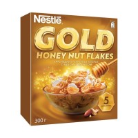 کورن فلکس گلد بادام زمینی و عسل نستله 300 گرمی Nestle Gold
