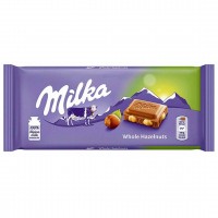 شکلات با مغز فندق 100 گرمی میلکا آلمانی Milka