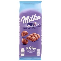 شکلات میلکا روسی حبابی 80 گرمی Milka bubbles