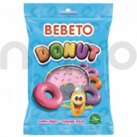 پاستیل ببتو دسر مدل دونات Bebeto Doughnut Gummy Candy