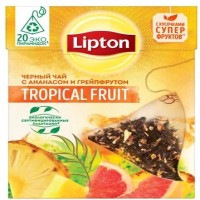 چای لیپتون میوه های گرمسیری 20عددی 36 گرم Lipton
