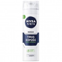 فوم اصلاح مردانه نیوآ مدل Nivea Sensitive حجم 200 میلی لیتر