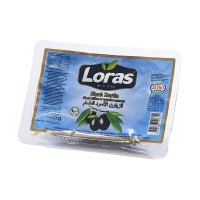 زیتون سیاه وکیومی لوراس 800 گرمی Loras