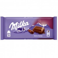 شکلات اکسترا کاکائویی 100 گرمی میلکا Milka Extra Cocoa