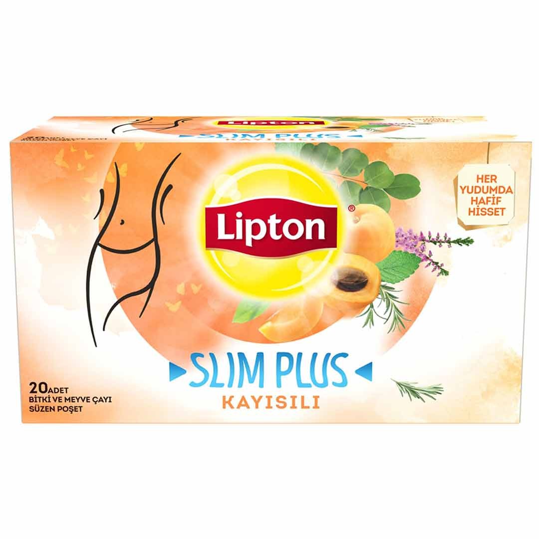 دمنوش لاغری لیپتون با طعم زردآلو 20 عددی Lipton Kayisili