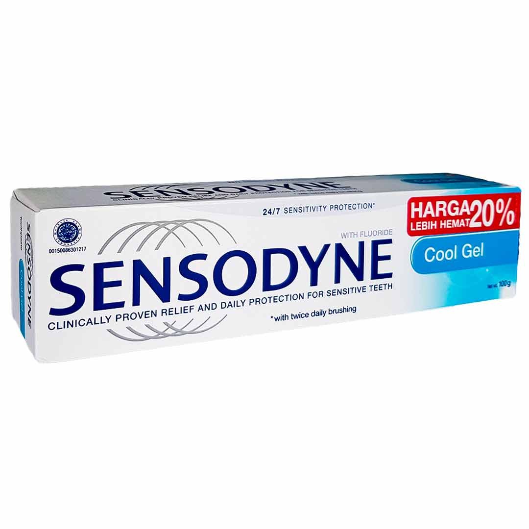 خمیر دندان سفید کننده سنسوداین 100 میل مدل Sensodyne Cool Gel