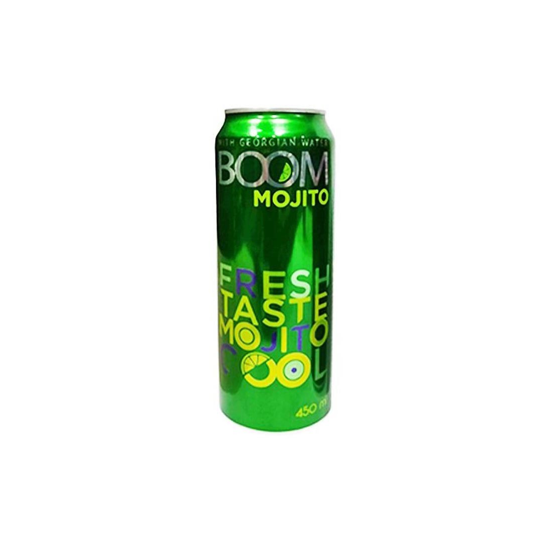 نوشیدنی انرژی زا موهیتو بوم بست 450 میلی لیتر boom mojito