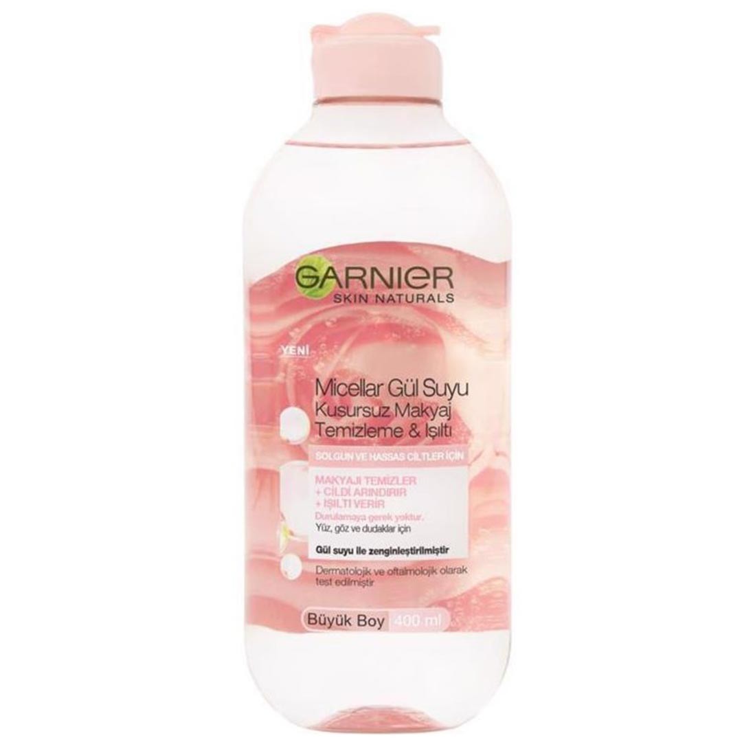 محلول آرایش پاک کن گارنیر مدل میسلر Micellar گل رز